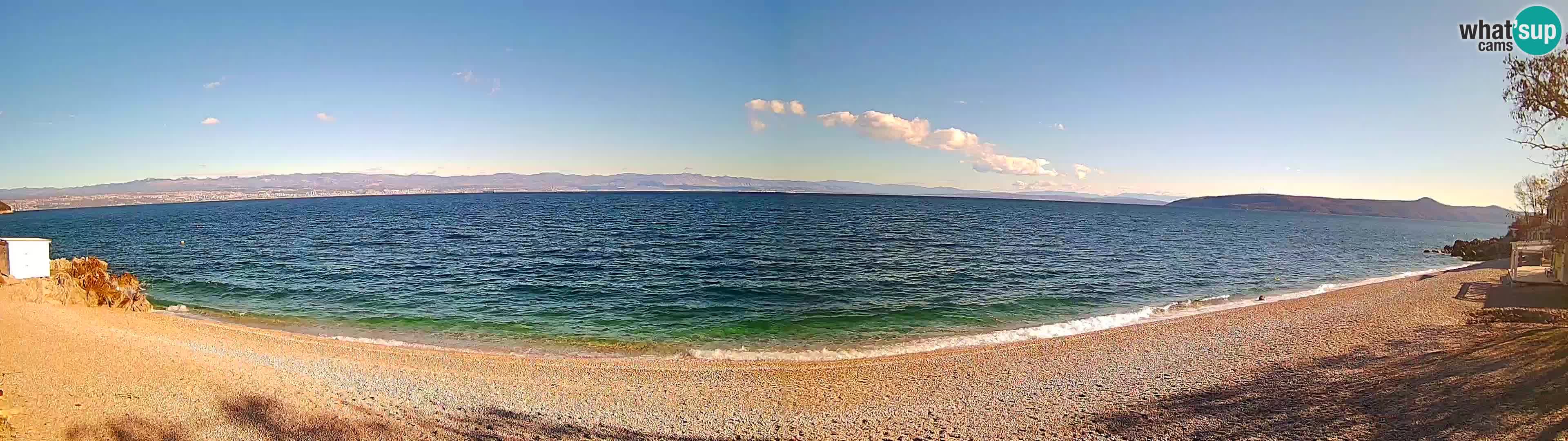 Spletna kamera plaža Sv. Ivan | Mošćenička Draga