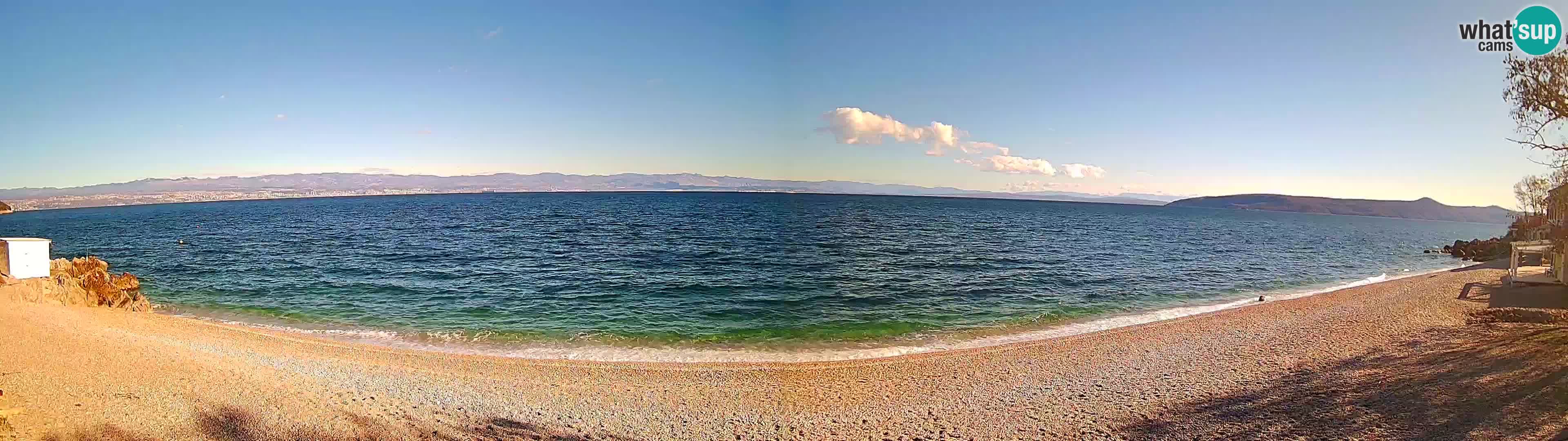 Spletna kamera plaža Sv. Ivan | Mošćenička Draga