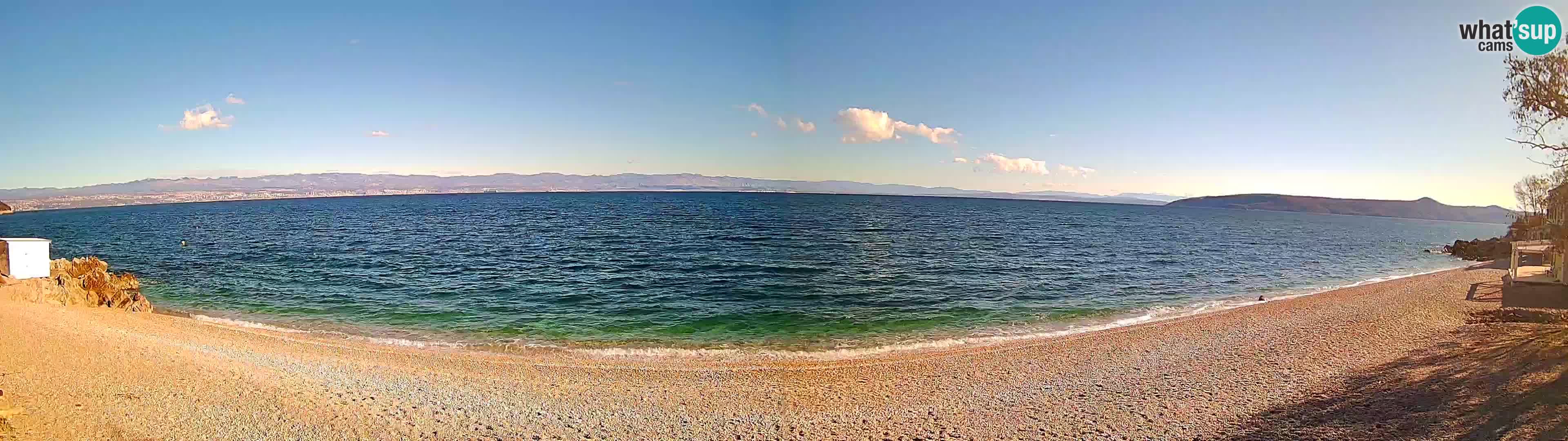 Spletna kamera plaža Sv. Ivan | Mošćenička Draga