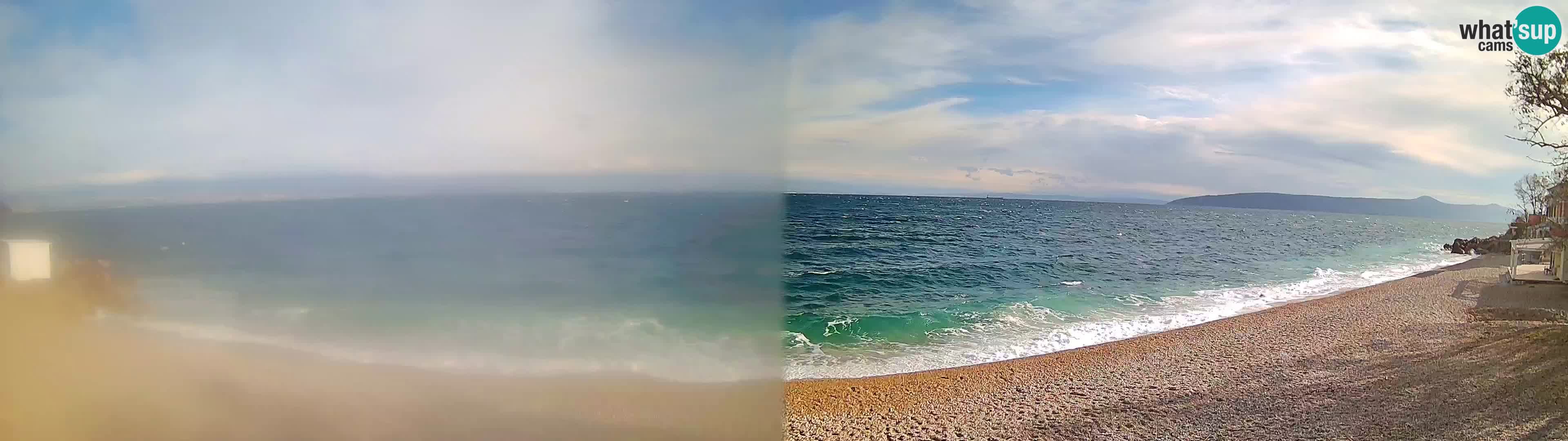 Webcam spiaggia Sv. Ivan | Draga di Moschiena