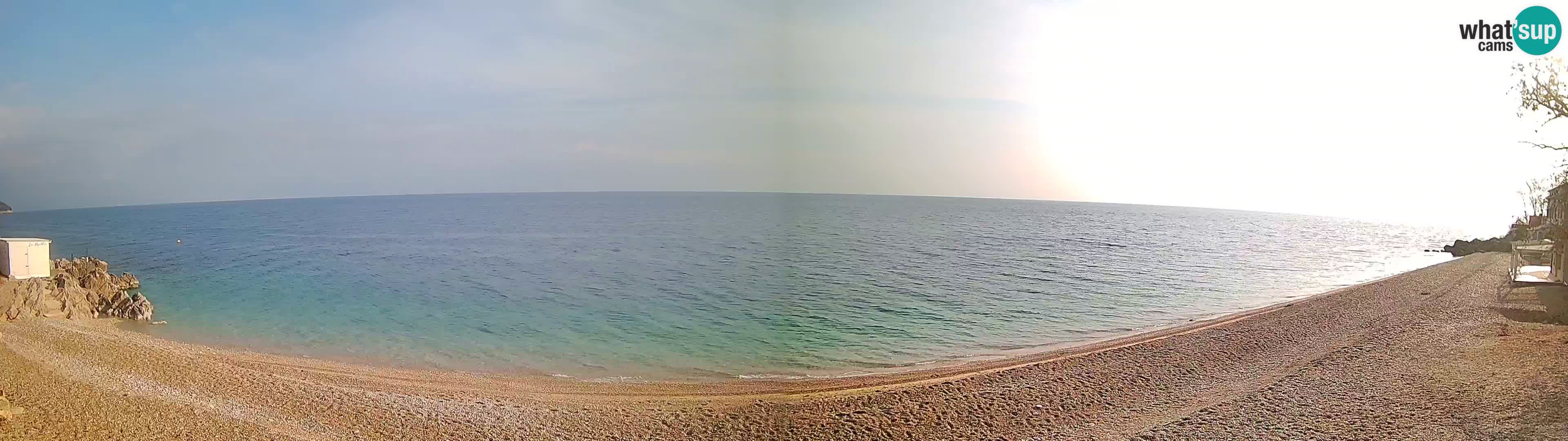 Webcam spiaggia Sv. Ivan | Draga di Moschiena