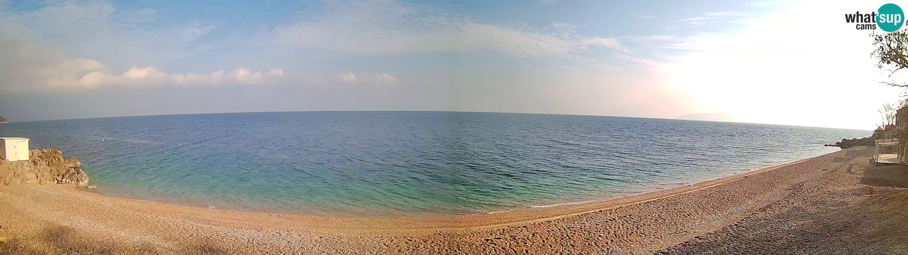 Webcam spiaggia Sv. Ivan | Draga di Moschiena