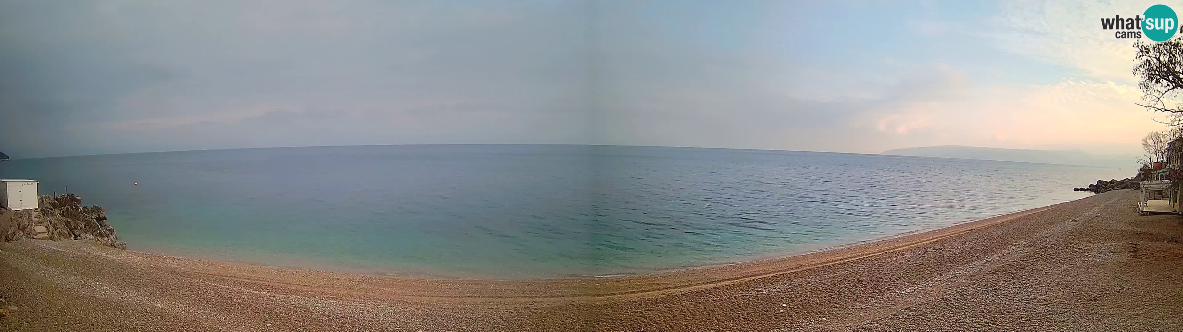 Webcam spiaggia Sv. Ivan | Draga di Moschiena