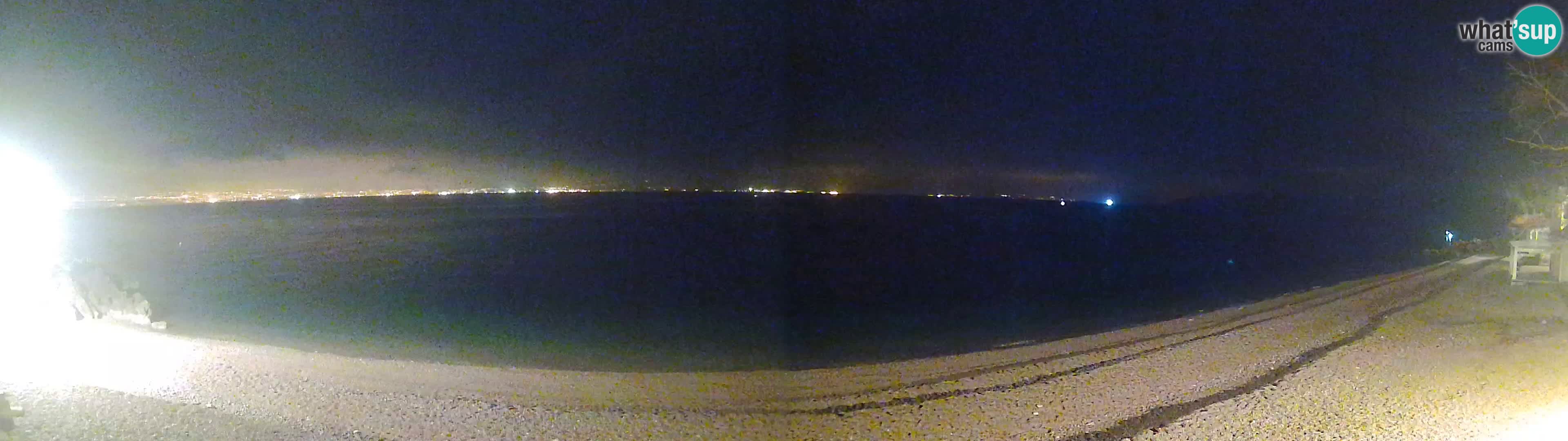 Webcam spiaggia Sv. Ivan | Draga di Moschiena