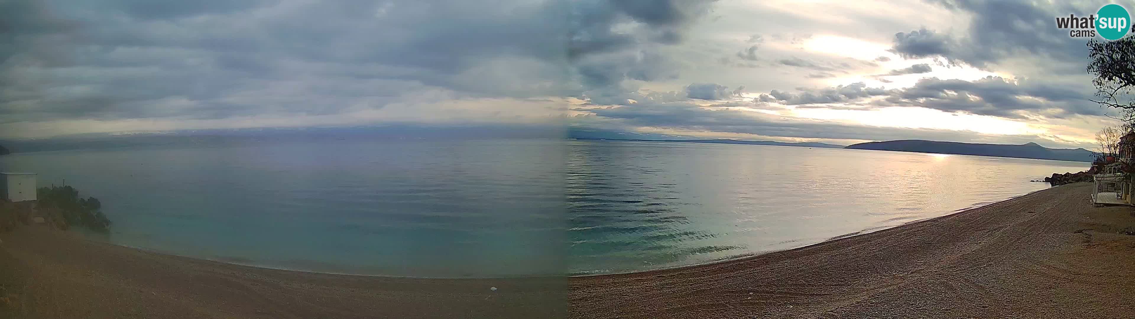 Webcam spiaggia Sv. Ivan | Draga di Moschiena