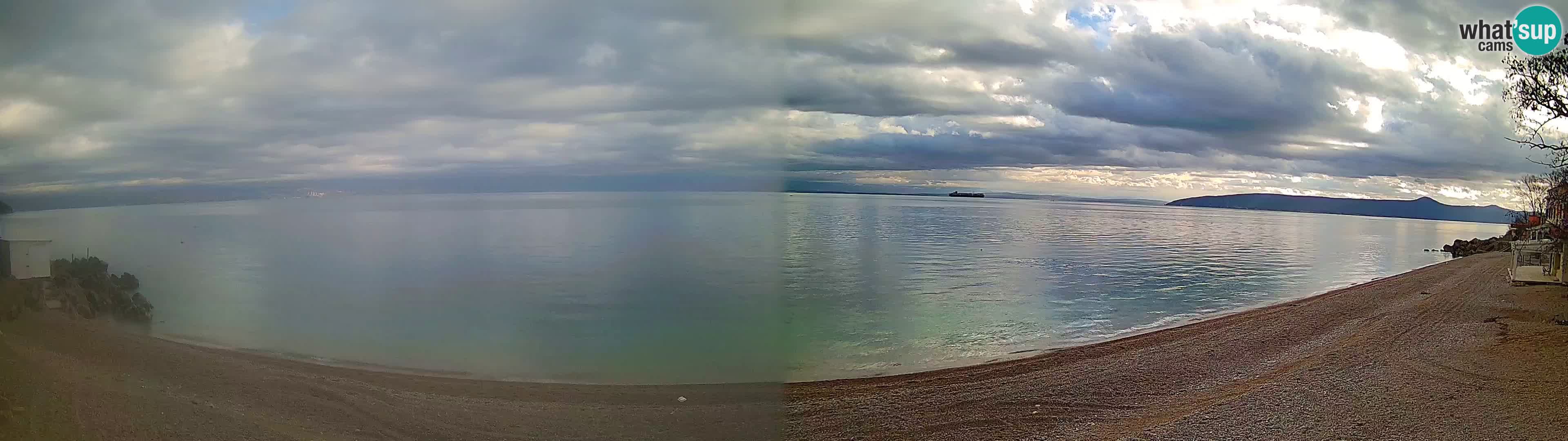 Spletna kamera plaža Sv. Ivan | Mošćenička Draga