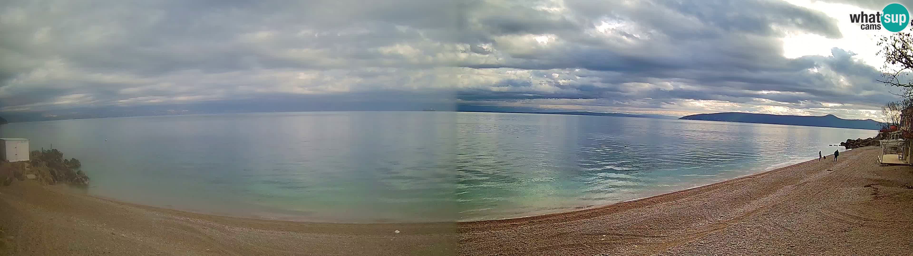 Spletna kamera plaža Sv. Ivan | Mošćenička Draga