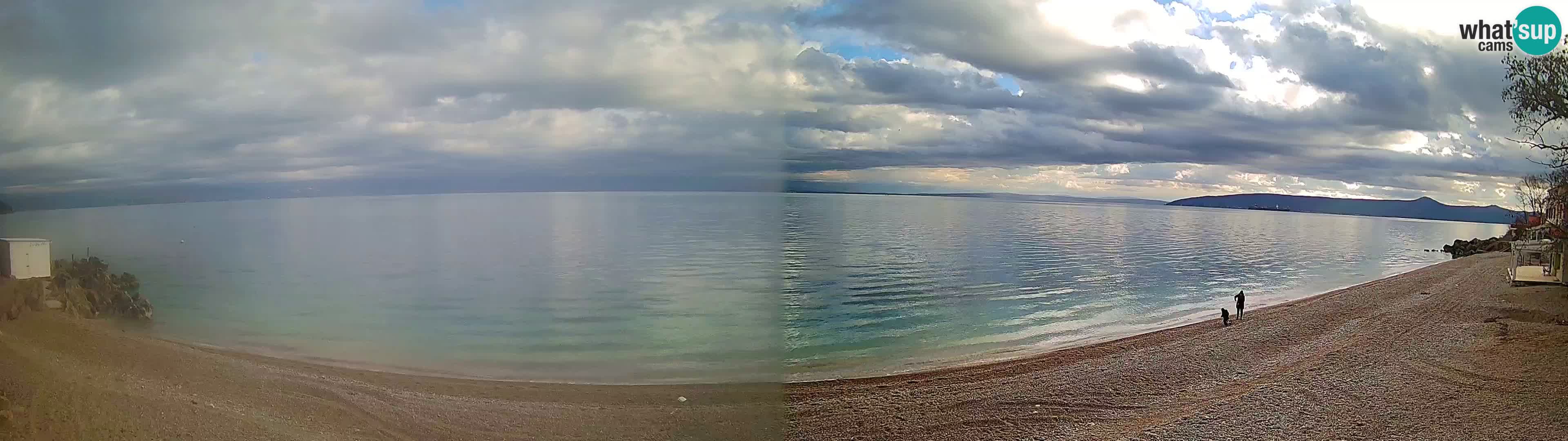 Webcam spiaggia Sv. Ivan | Draga di Moschiena