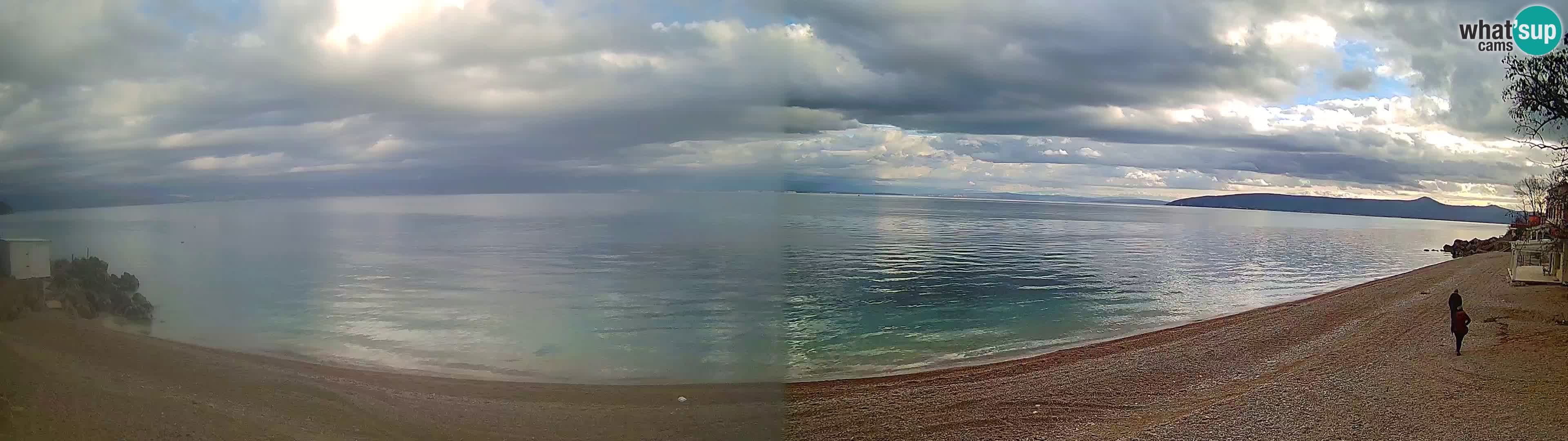 Webcam spiaggia Sv. Ivan | Draga di Moschiena