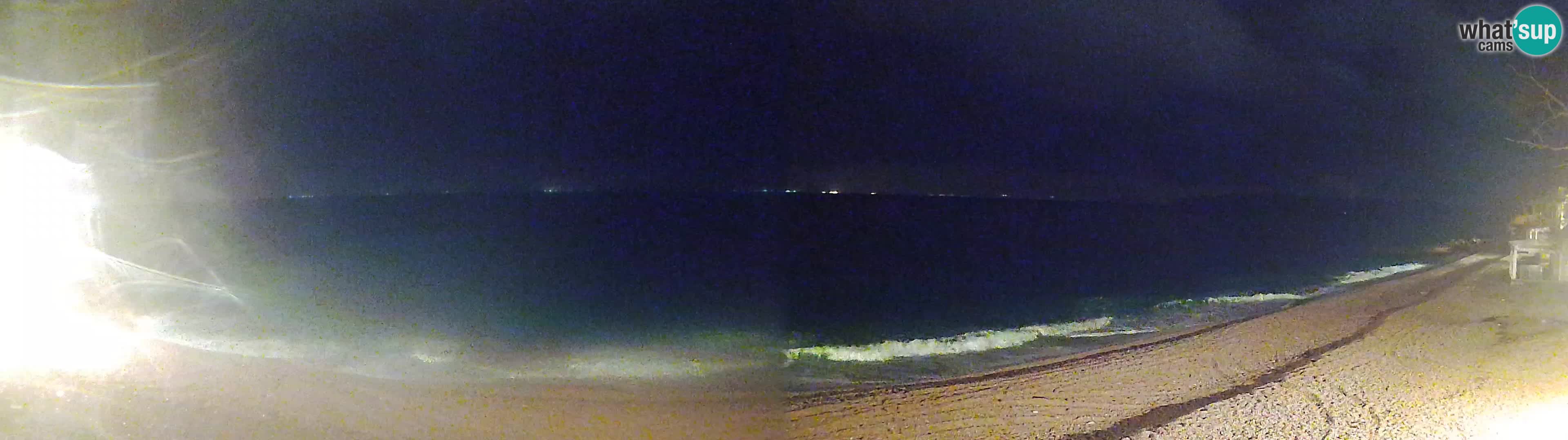 Webcam spiaggia Sv. Ivan | Draga di Moschiena