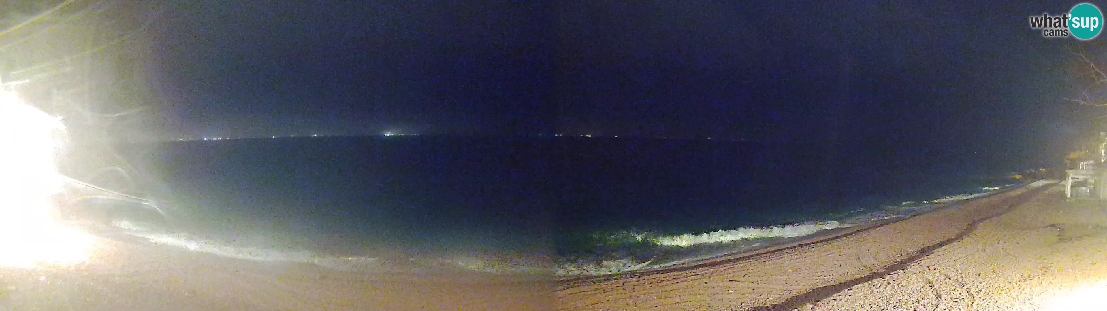 Webcam spiaggia Sv. Ivan | Draga di Moschiena