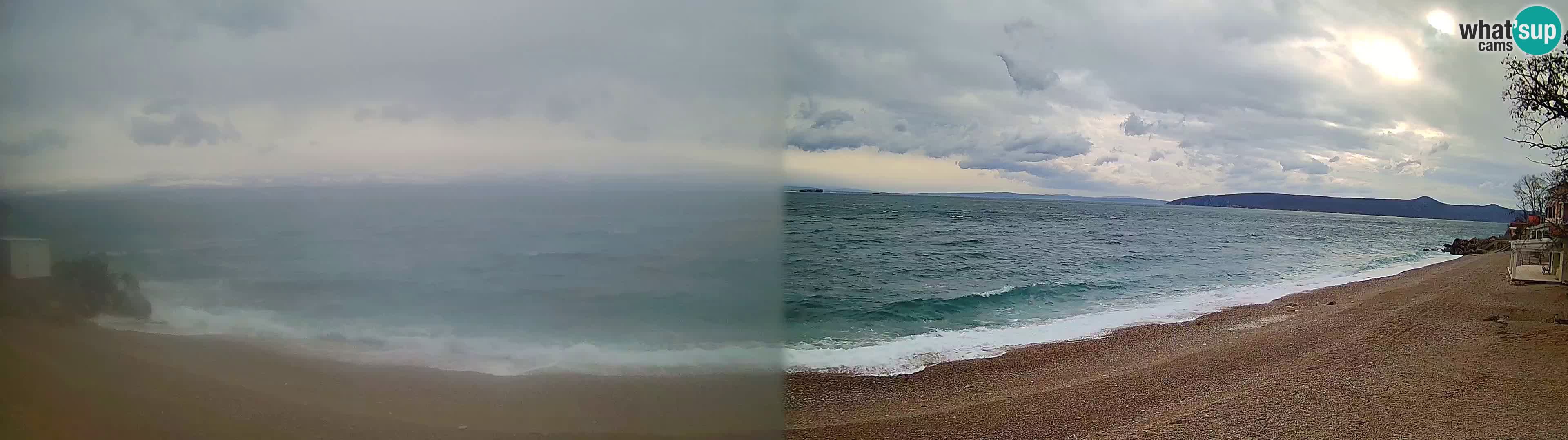 Webcam spiaggia Sv. Ivan | Draga di Moschiena