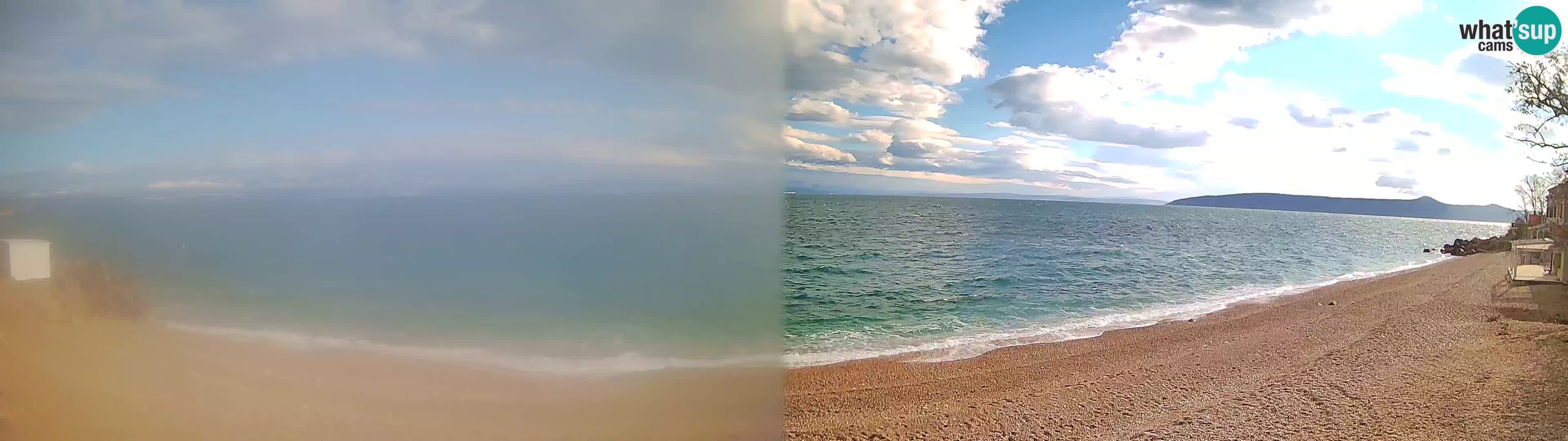 Webcam spiaggia Sv. Ivan | Draga di Moschiena