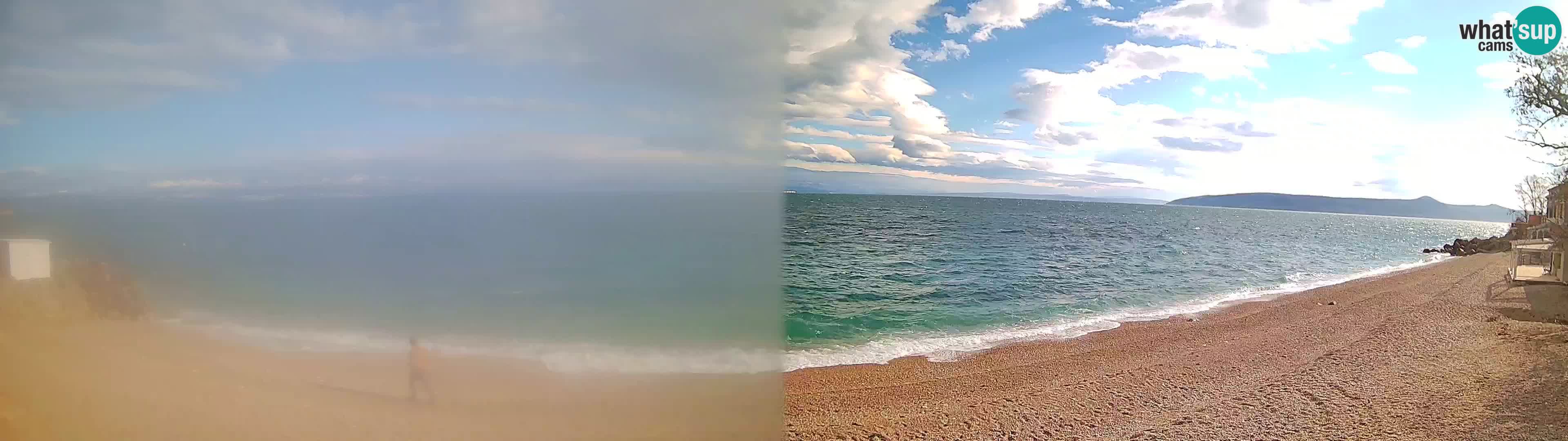 Webcam spiaggia Sv. Ivan | Draga di Moschiena