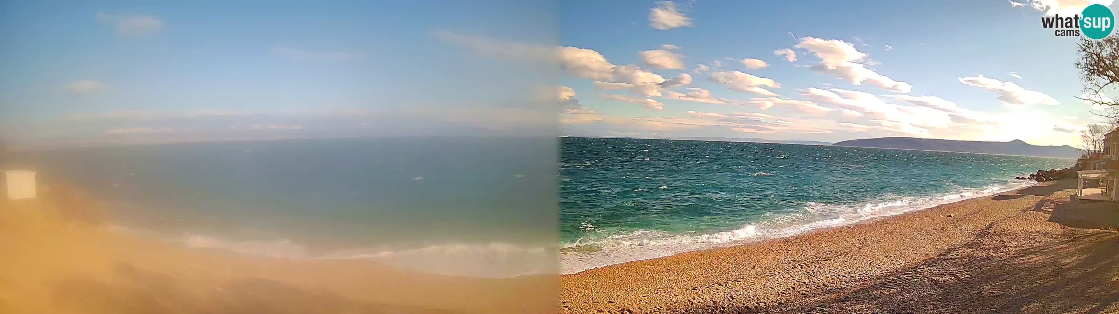 Webcam spiaggia Sv. Ivan | Draga di Moschiena