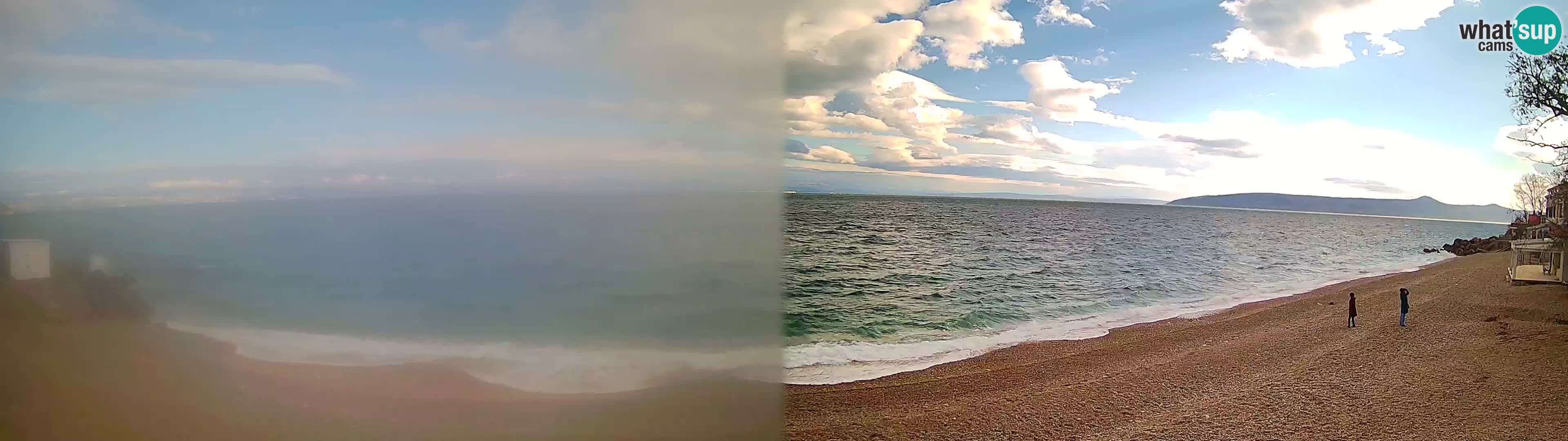 Webcam spiaggia Sv. Ivan | Draga di Moschiena