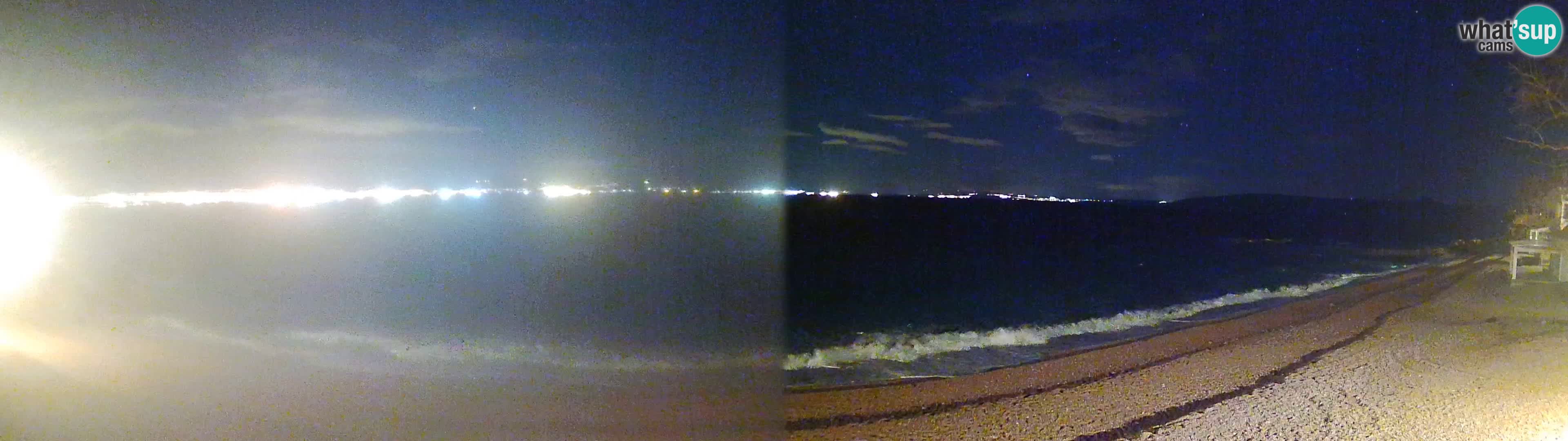 Webcam spiaggia Sv. Ivan | Draga di Moschiena