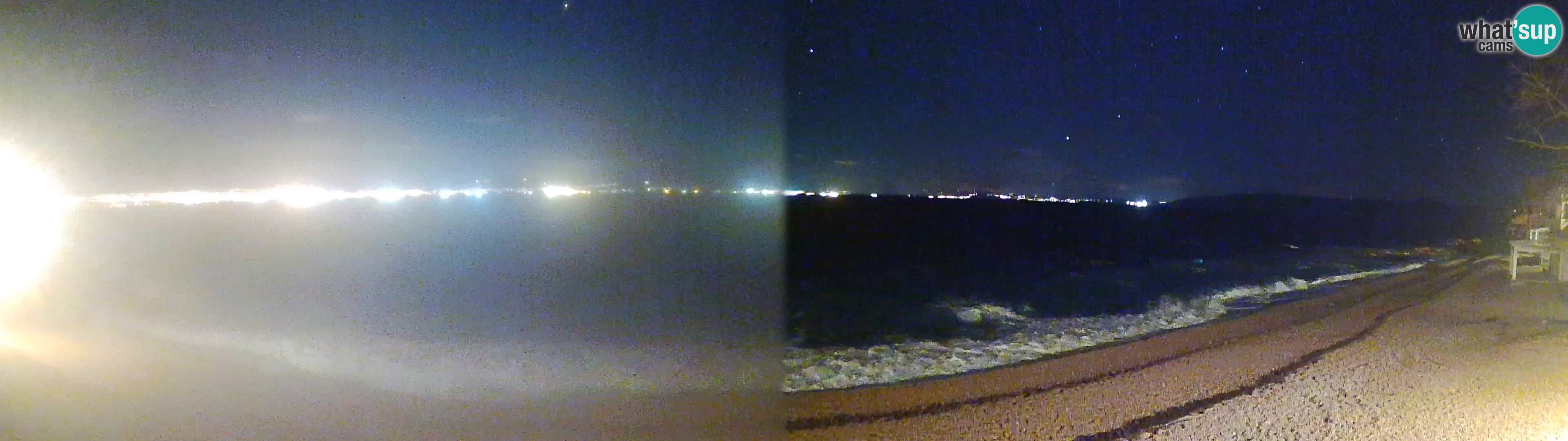 Webcam spiaggia Sv. Ivan | Draga di Moschiena