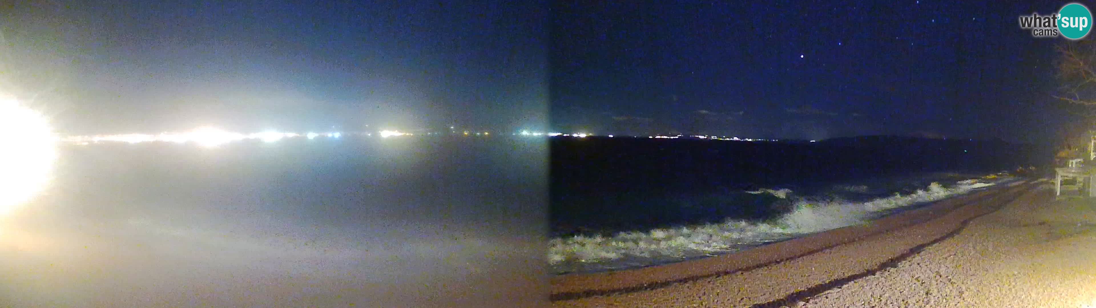 Webcam spiaggia Sv. Ivan | Draga di Moschiena