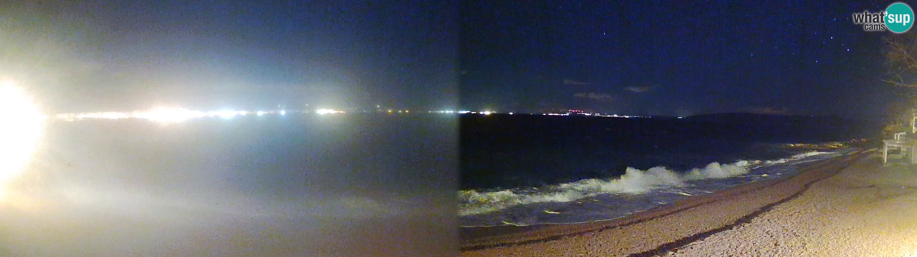 Webcam spiaggia Sv. Ivan | Draga di Moschiena