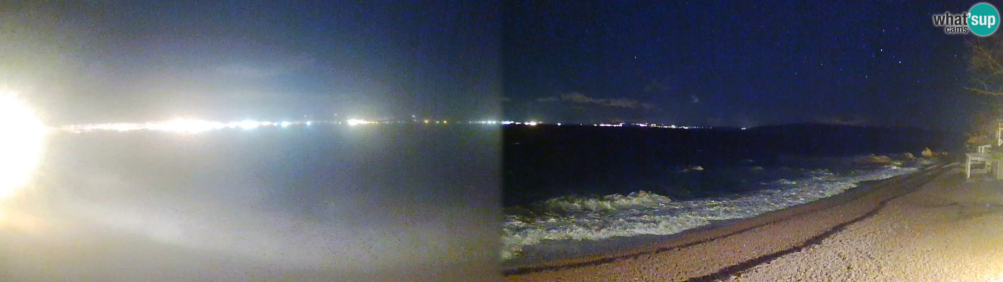 Webcam spiaggia Sv. Ivan | Draga di Moschiena