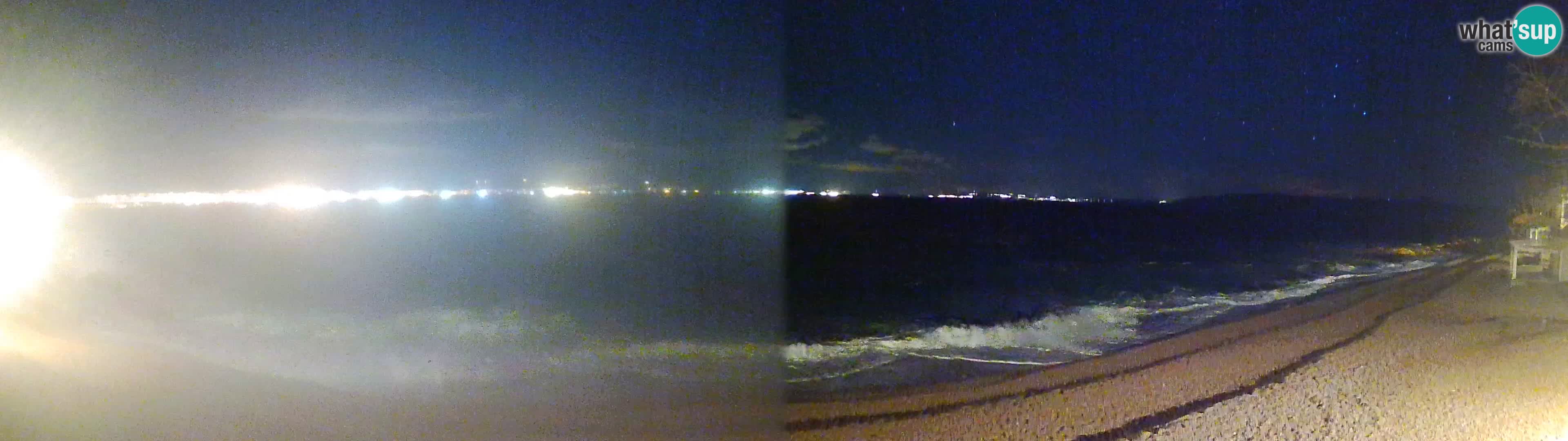 Webcam spiaggia Sv. Ivan | Draga di Moschiena