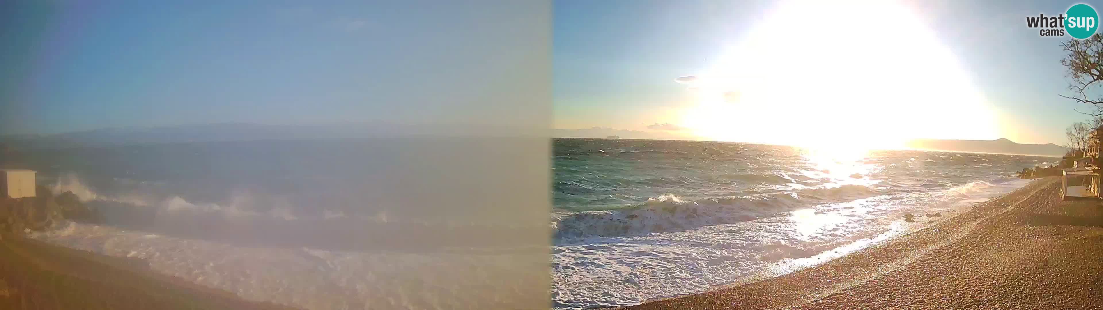 Webcam Sv. Ivan beach | Mošćenička Draga