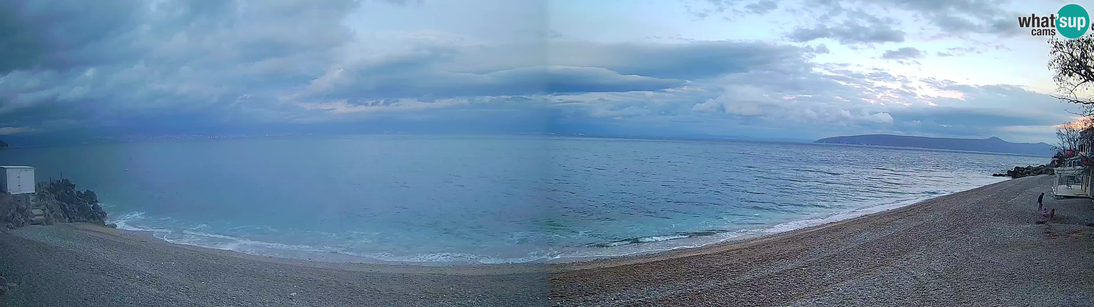 Webcam spiaggia Sv. Ivan | Draga di Moschiena