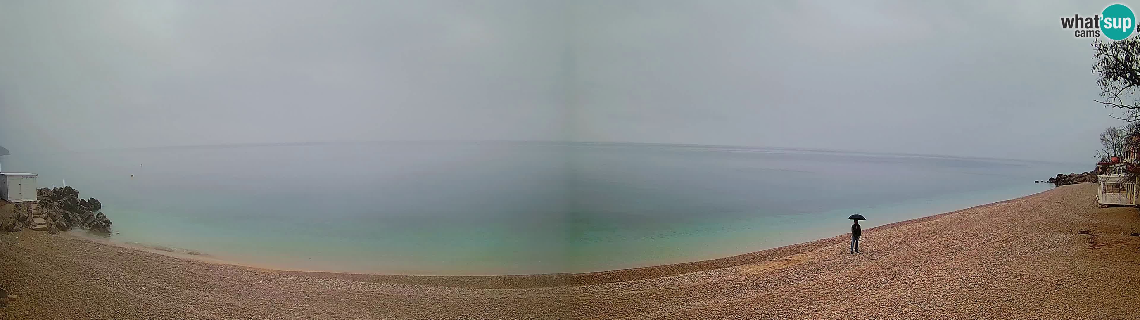 Webcam Sv. Ivan beach | Mošćenička Draga