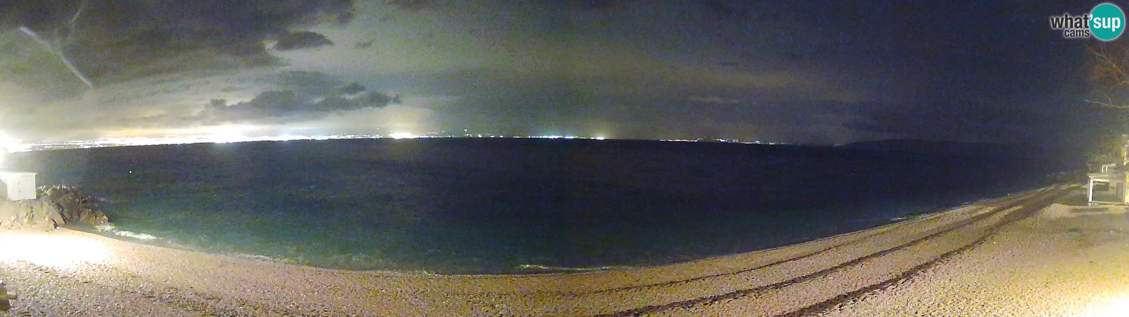 Webcam spiaggia Sv. Ivan | Draga di Moschiena