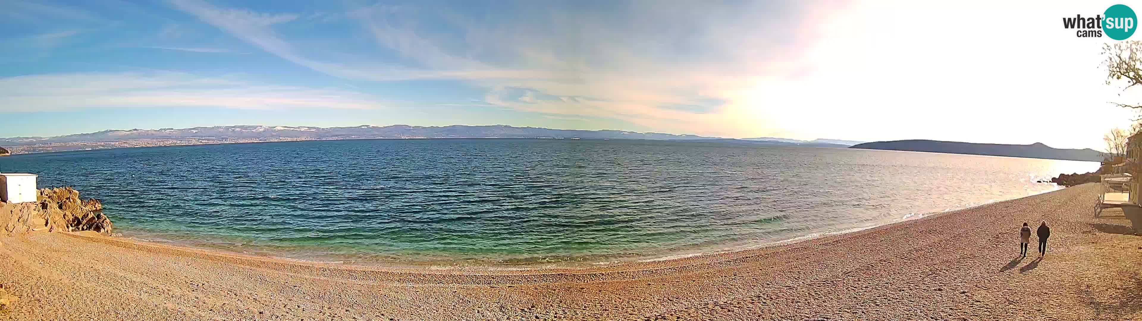 Webcam spiaggia Sv. Ivan | Draga di Moschiena