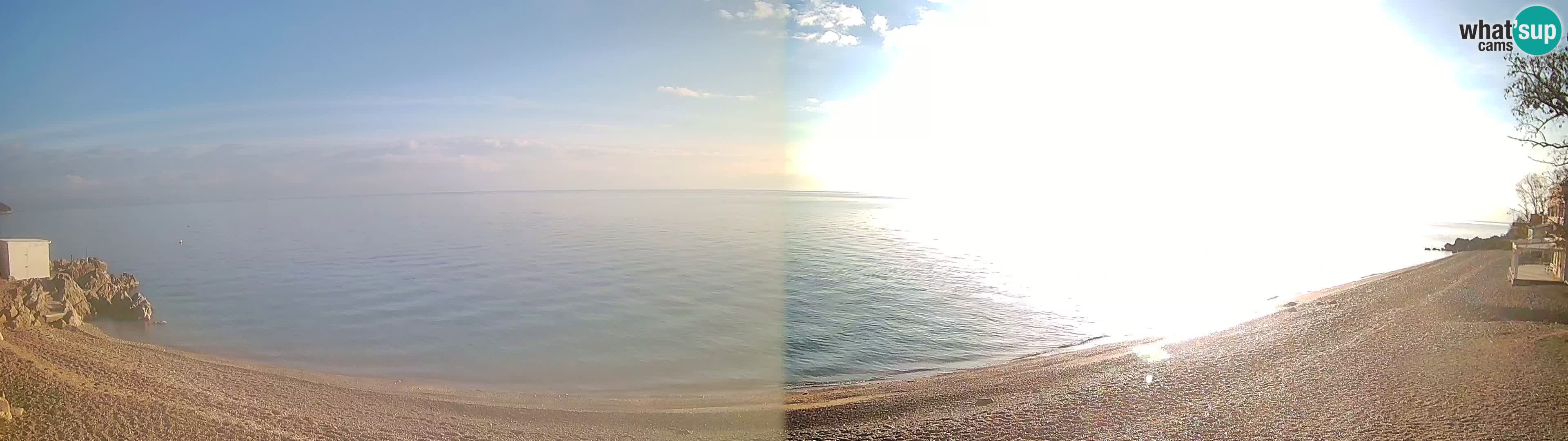 Webcam Sv. Ivan beach | Mošćenička Draga