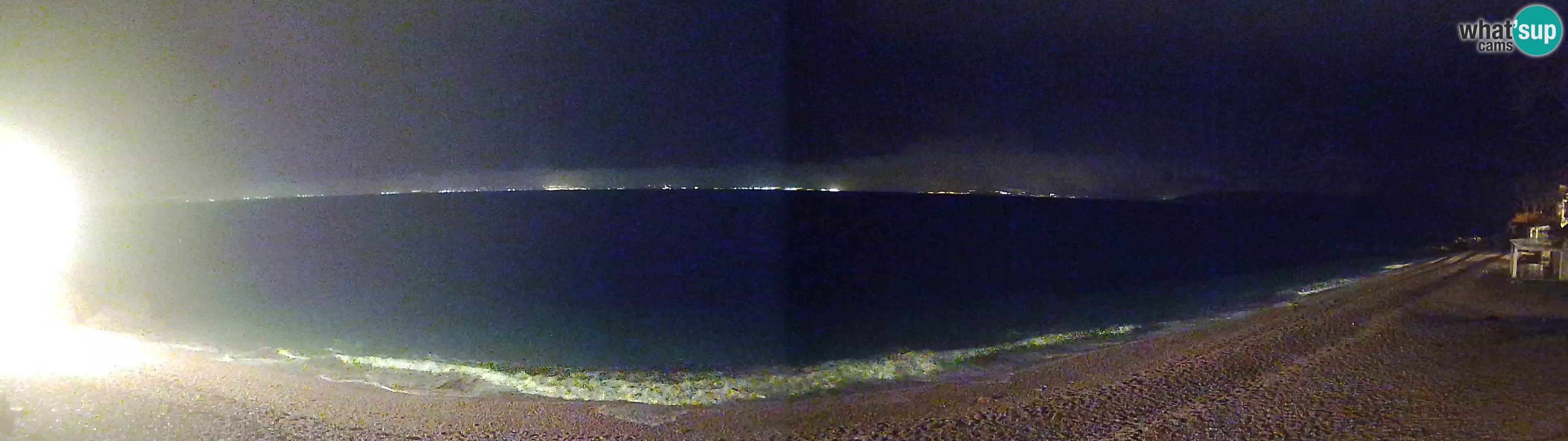 Webcam spiaggia Sv. Ivan | Draga di Moschiena