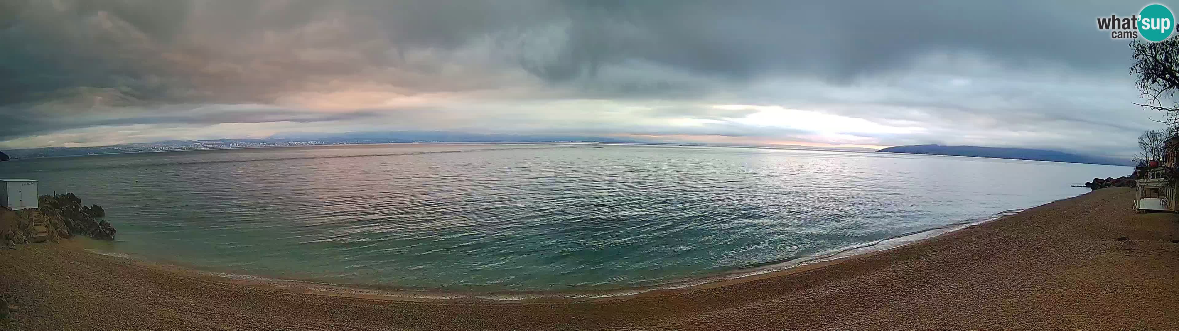 Webcam Sv. Ivan beach | Mošćenička Draga