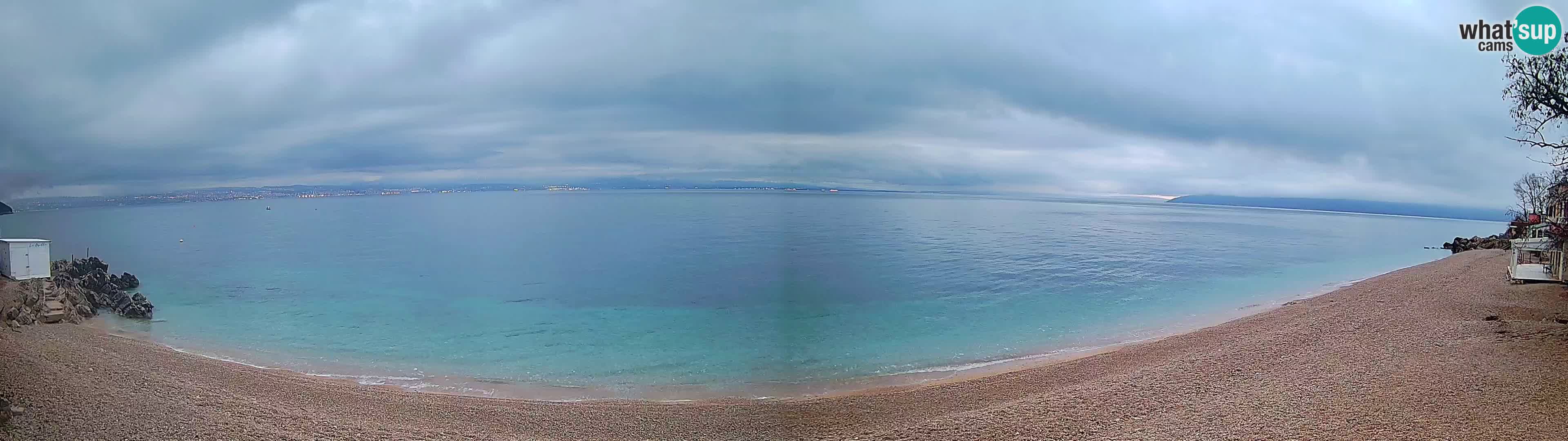 Webcam spiaggia Sv. Ivan | Draga di Moschiena