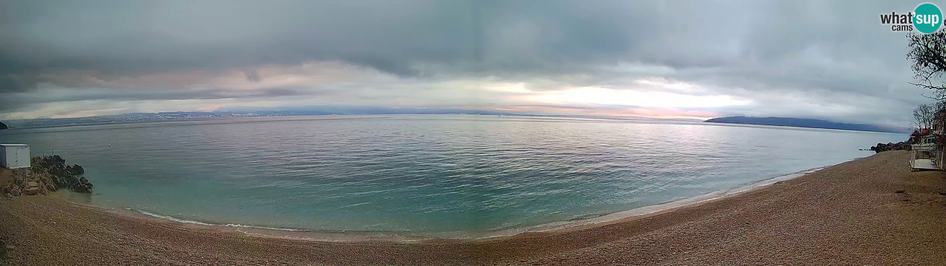 Webcam Sv. Ivan beach | Mošćenička Draga