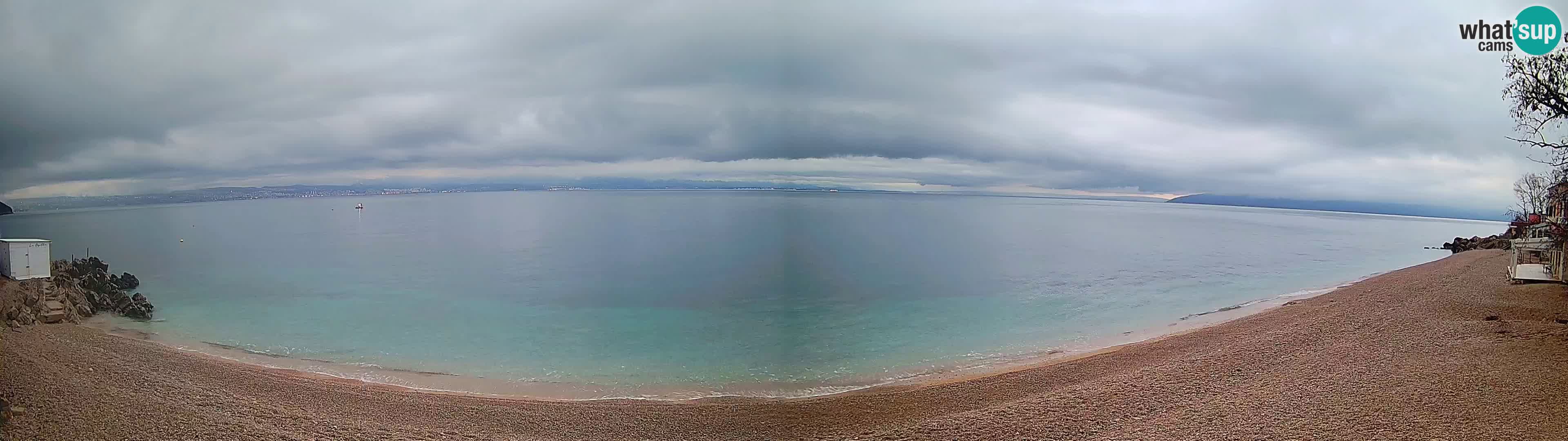 Webcam Sv. Ivan beach | Mošćenička Draga