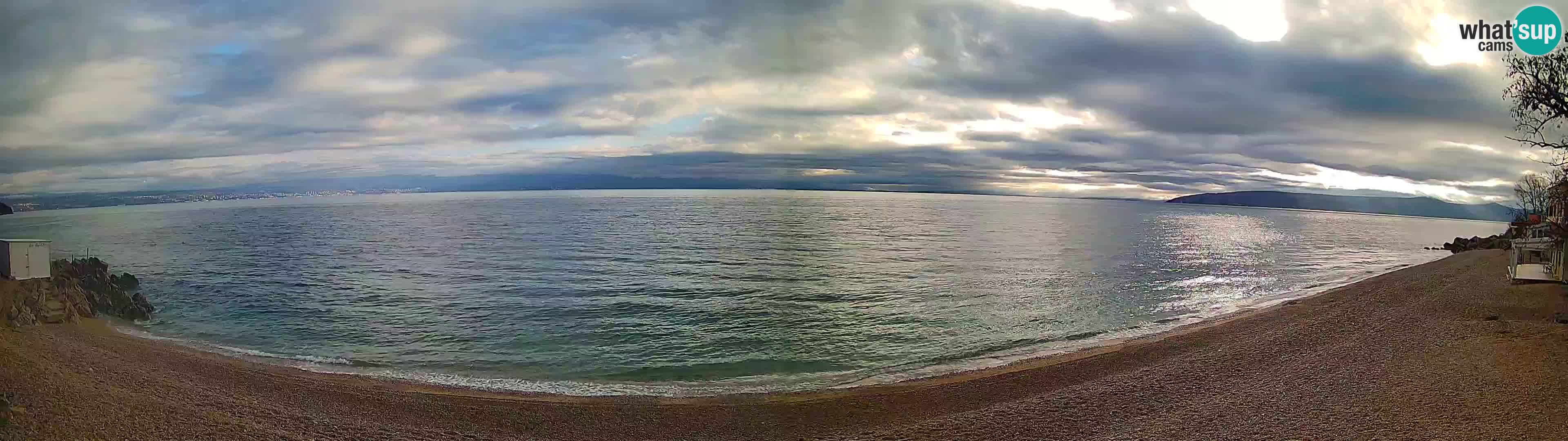 Webcam Sv. Ivan beach | Mošćenička Draga