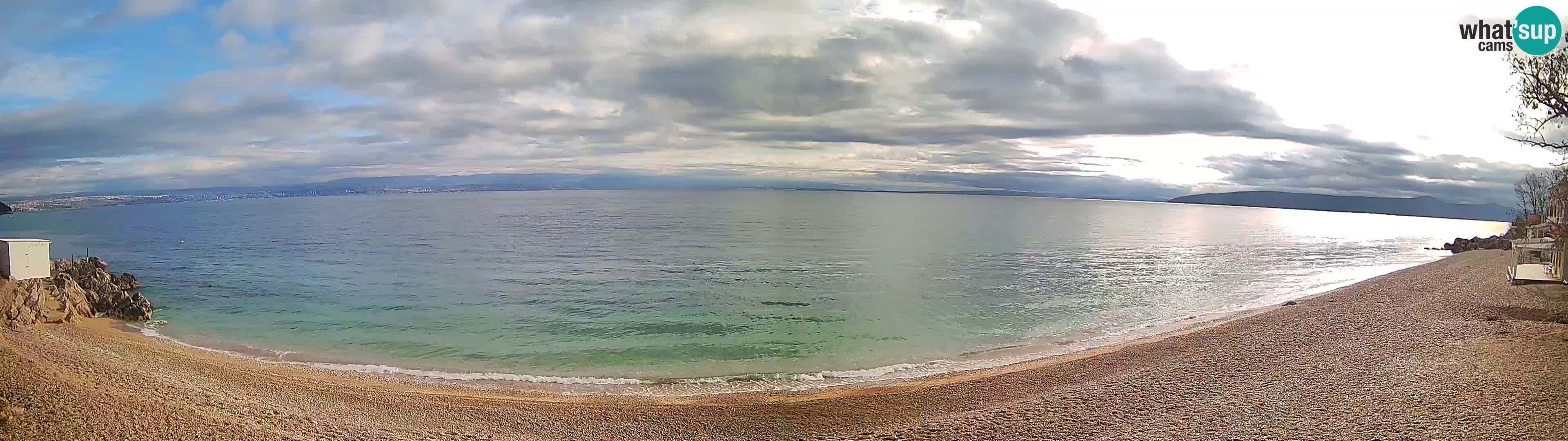 Webcam spiaggia Sv. Ivan | Draga di Moschiena