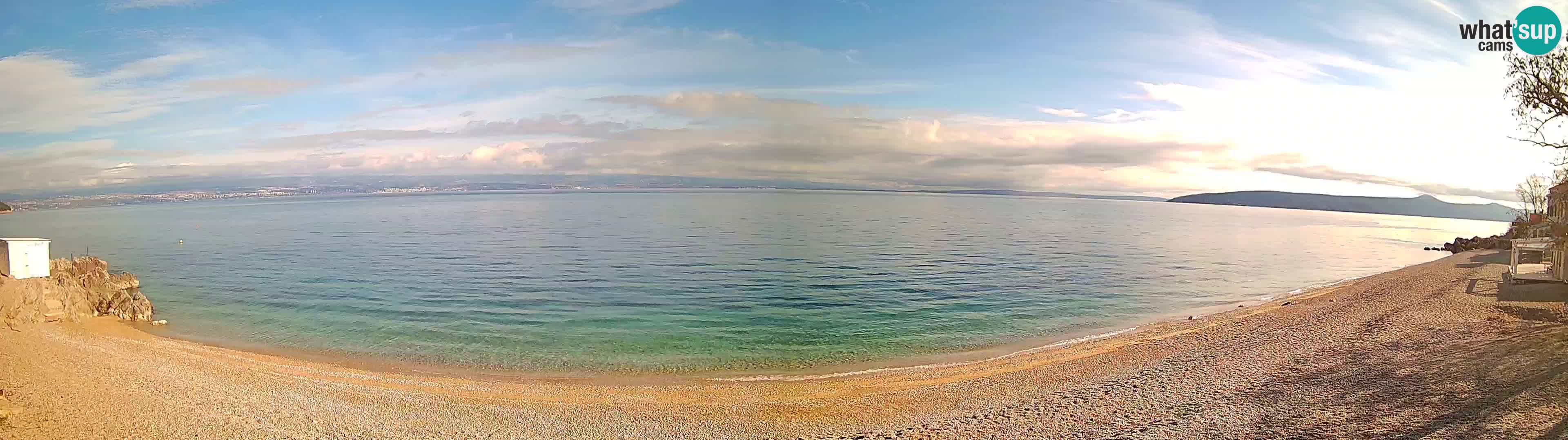 Webcam spiaggia Sv. Ivan | Draga di Moschiena