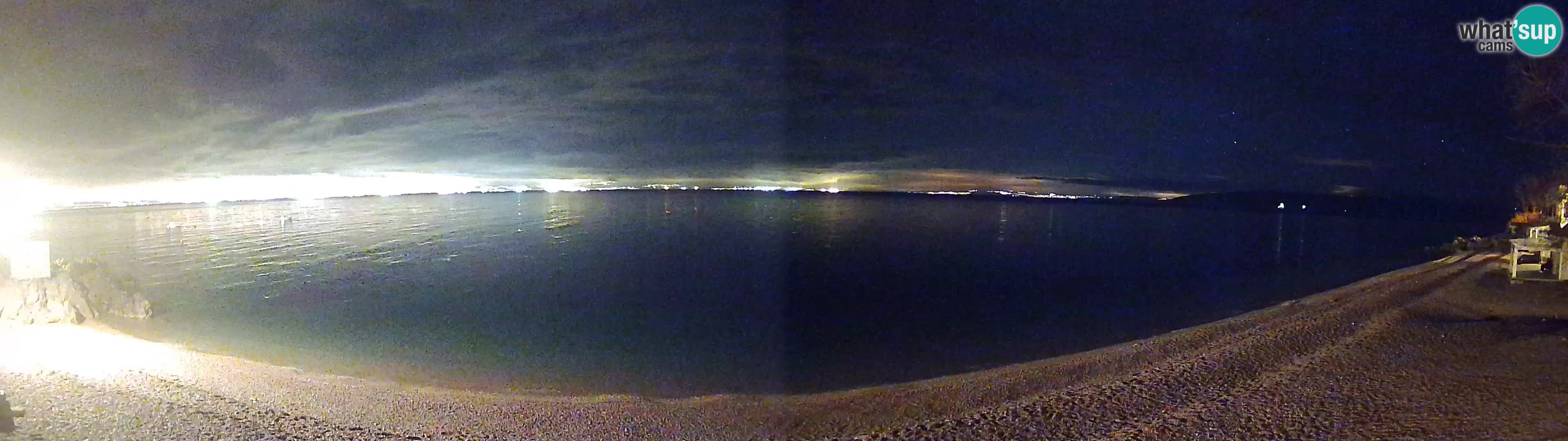 Webcam spiaggia Sv. Ivan | Draga di Moschiena