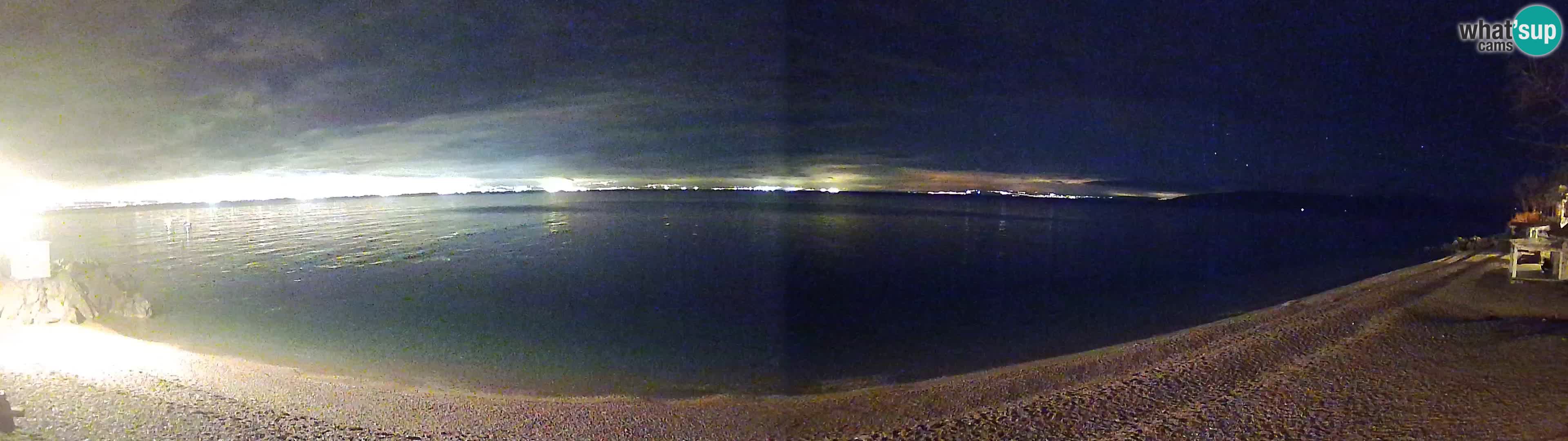 Webcam spiaggia Sv. Ivan | Draga di Moschiena