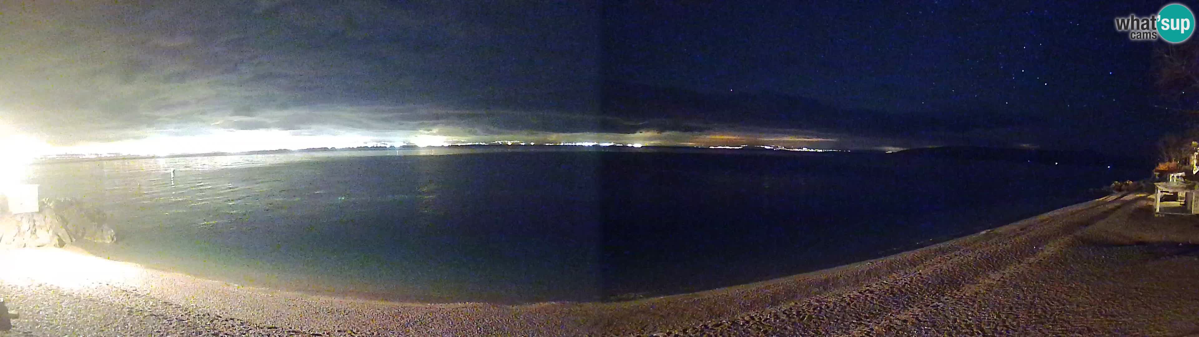 Webcam spiaggia Sv. Ivan | Draga di Moschiena