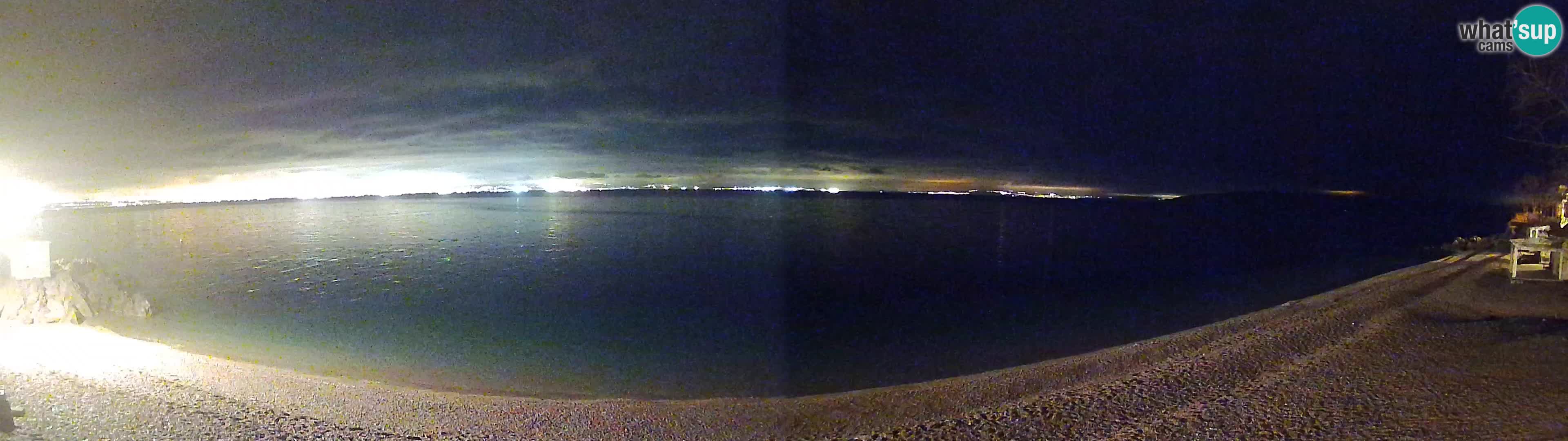 Webcam spiaggia Sv. Ivan | Draga di Moschiena