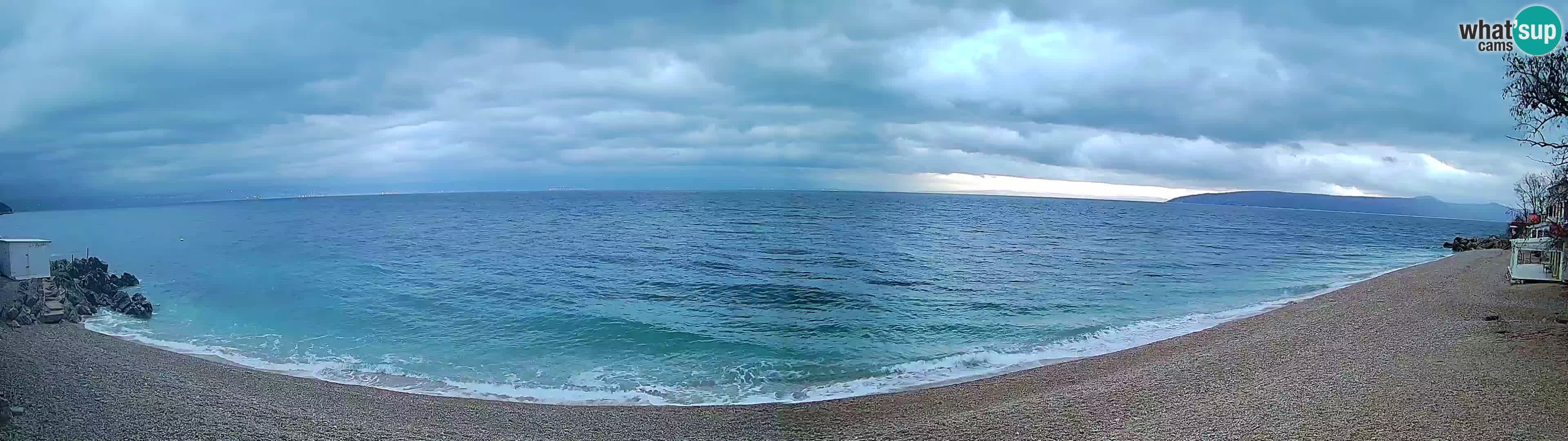 Spletna kamera plaža Sv. Ivan | Mošćenička Draga