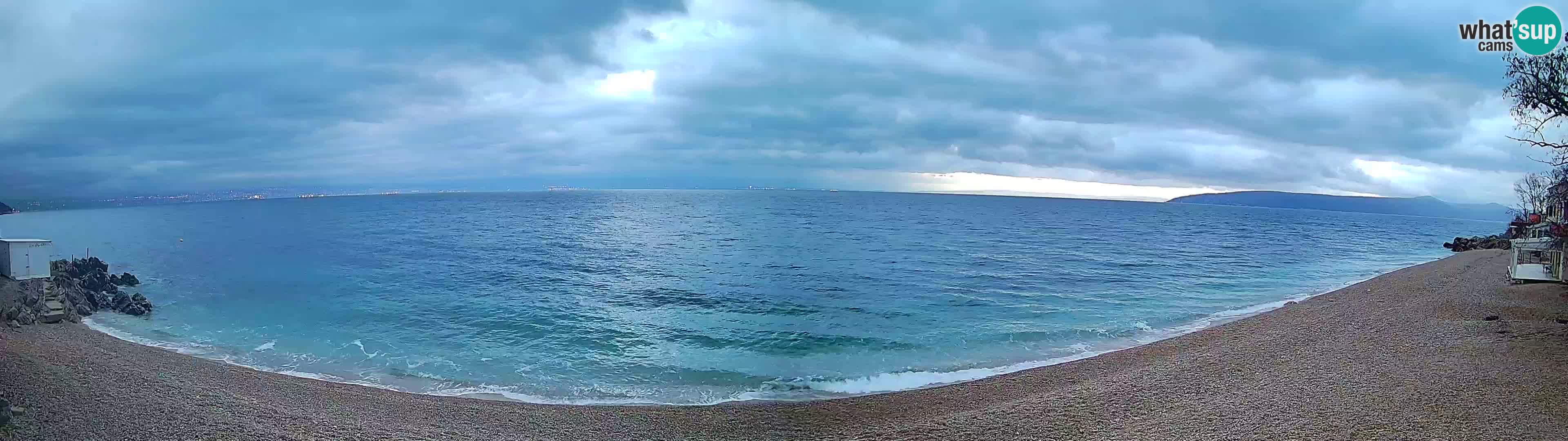 Spletna kamera plaža Sv. Ivan | Mošćenička Draga