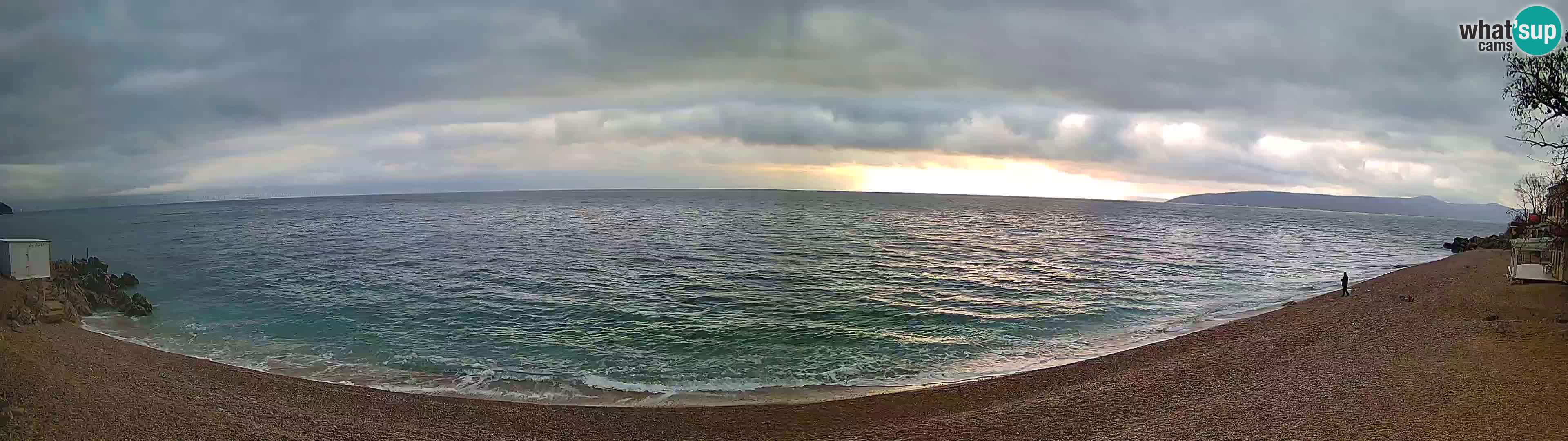 Webcam spiaggia Sv. Ivan | Draga di Moschiena