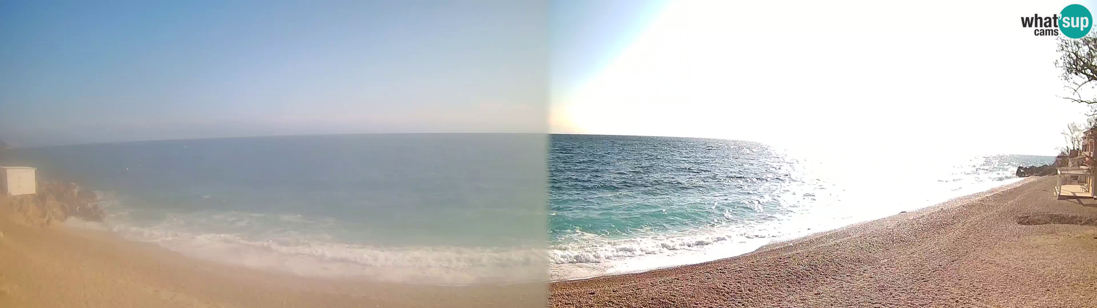 Webcam Sv. Ivan beach | Mošćenička Draga