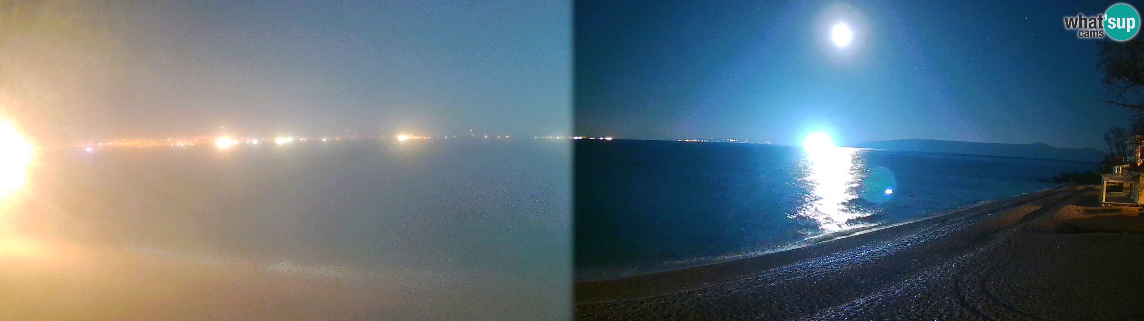 Webcam spiaggia Sv. Ivan | Draga di Moschiena