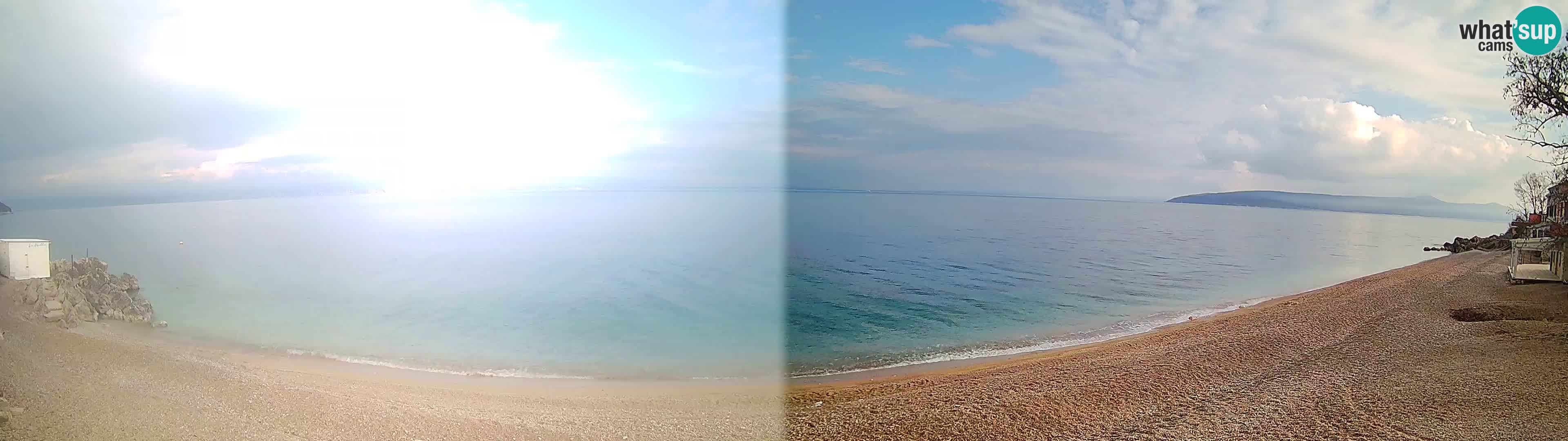 Webcam Sv. Ivan beach | Mošćenička Draga